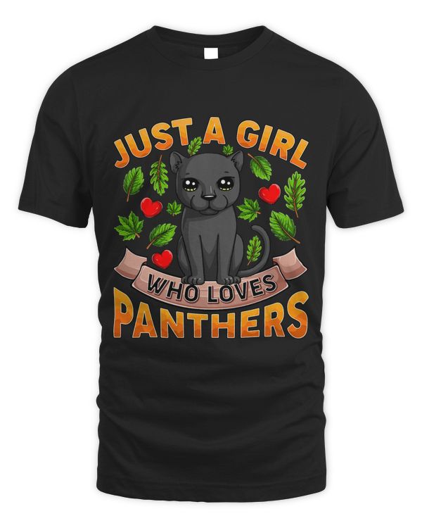 Funny Panther Animal Lover Just A Girl Who Loves Panthers 420