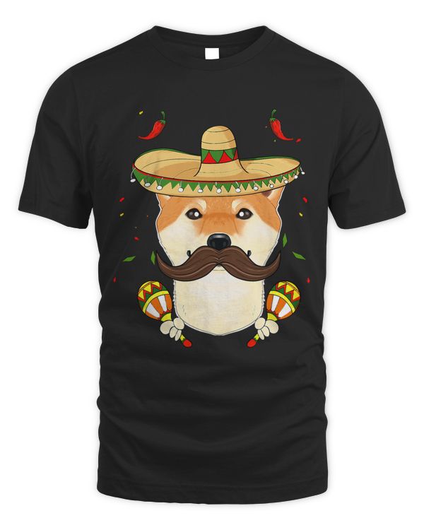 Sombrero Dog I Cinco De Mayo Shiba Inu