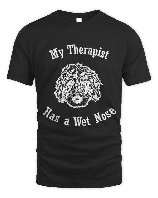 Bernedoodle dog My Therapist has a Wet Nose 33
