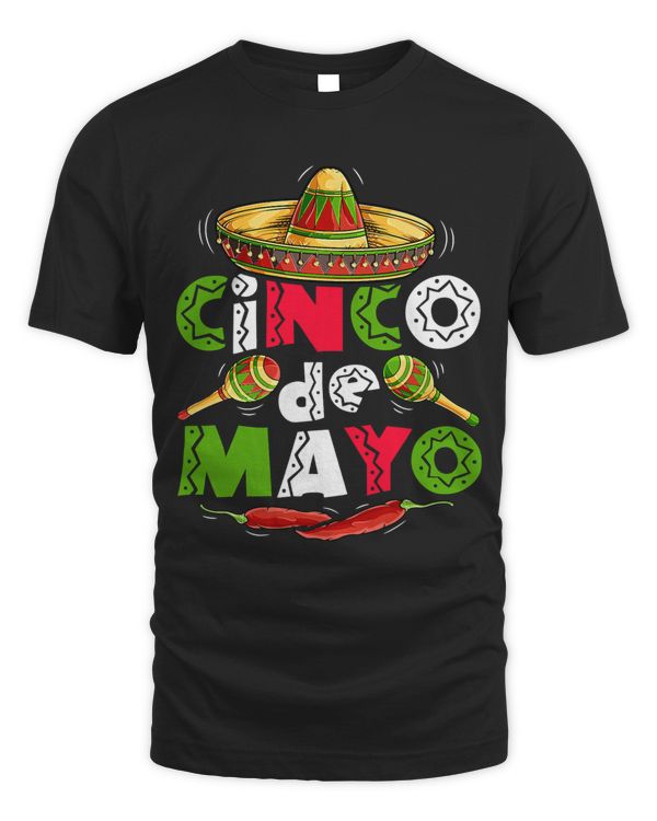Cinco de Mayo Mariachi Men Women Funny Mexican Sombrero
