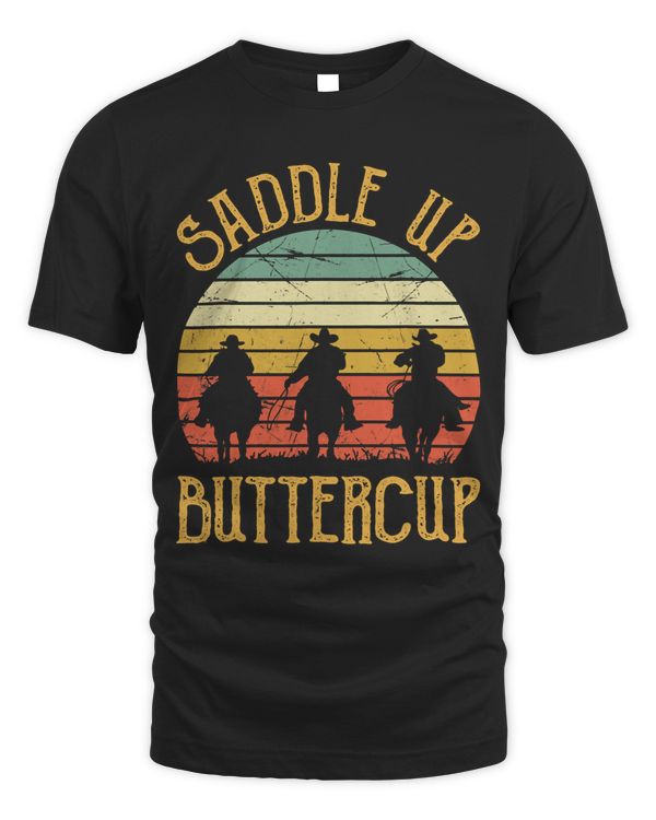 Cowboy Cowgirl Southern Western Saddle Up Buttercup