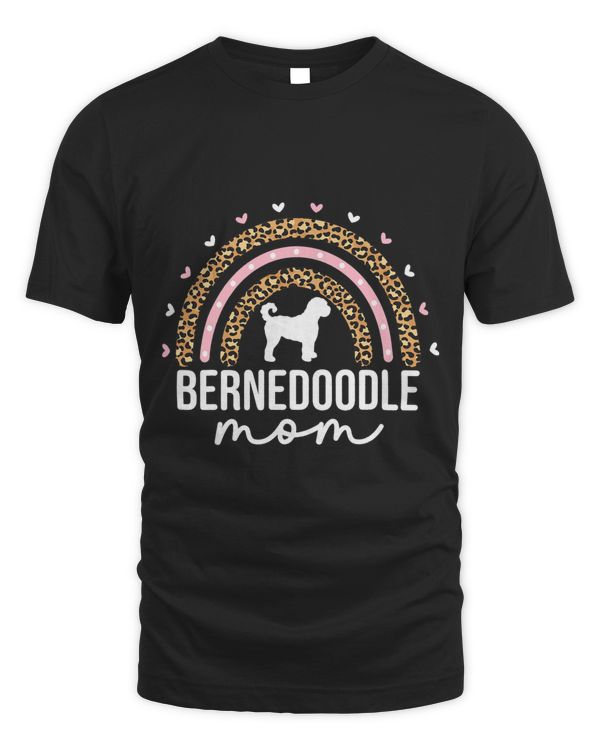 Bernedoodle Mom For Women Adults Bernedoodle Dog Mom Rainbow