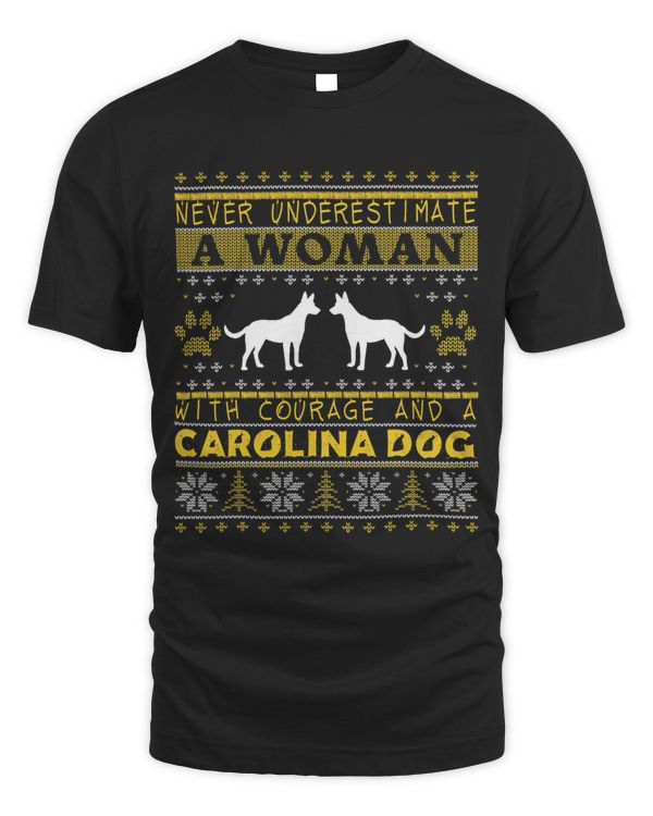 A Woman With Courage And a Carolina Dog Christmas