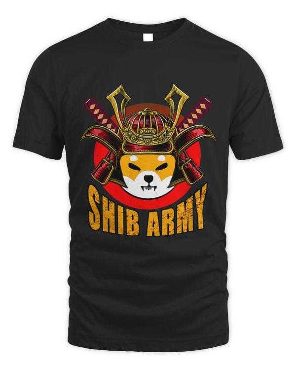Funny Samurai Shib Army meme Perfect SHIB Cryptocurrency 491