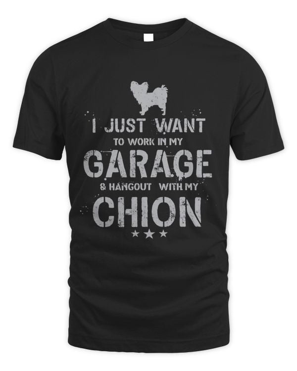 Funny Chion Dad Garage Men Hang