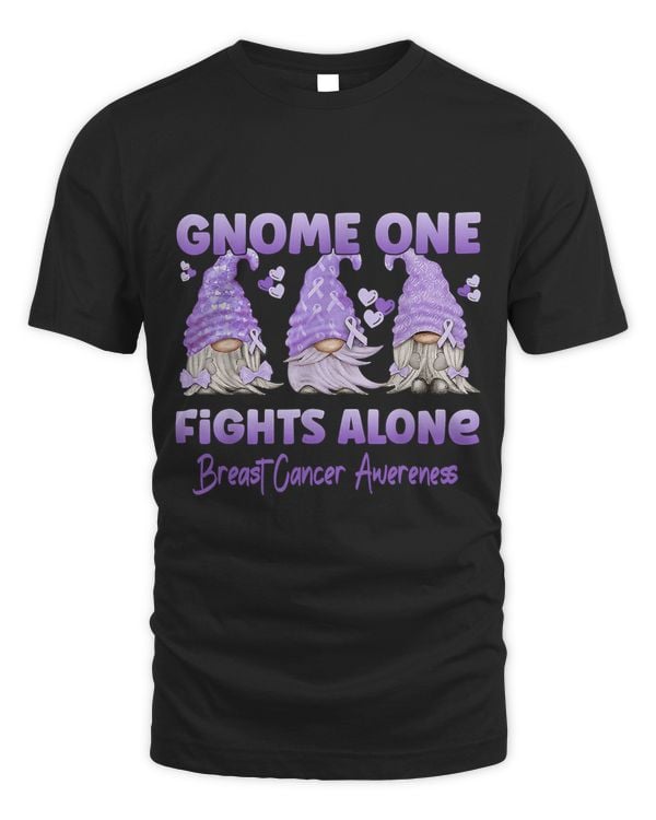 Gnome One Fights Alone Lavender Fight The Cancer Awareness18