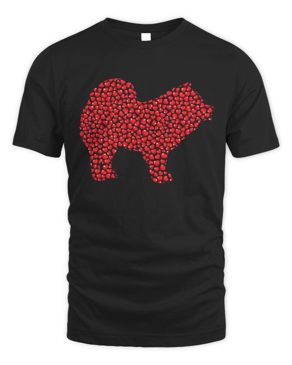 Heart Shape Love Chow Chow Dog Valentines Day