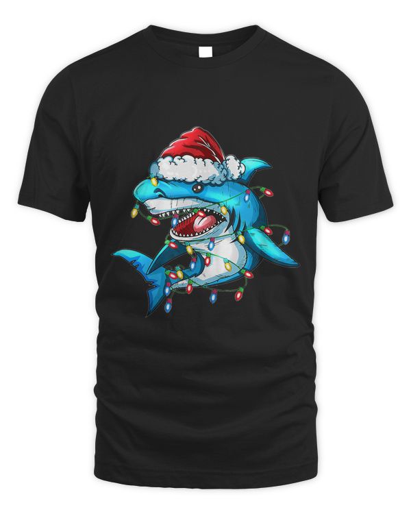 Shark With Santa Hat Shark Outfit Shark Costume Christmas 287