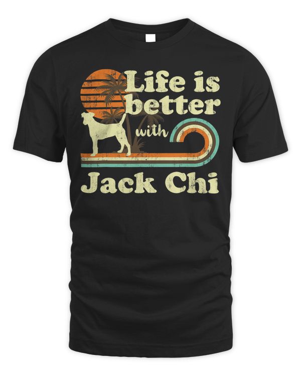 Life Better Jack Chi Vintage Dog Mom Dad
