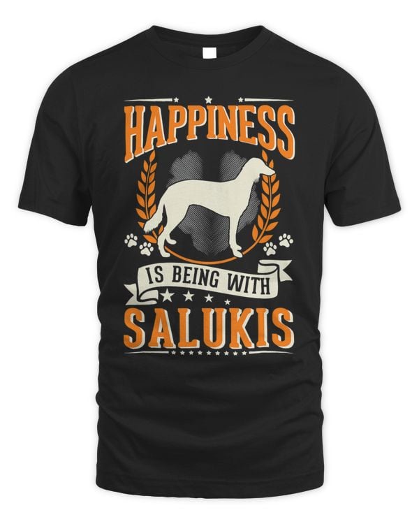 Happiness is being with Salukis T-Shirt