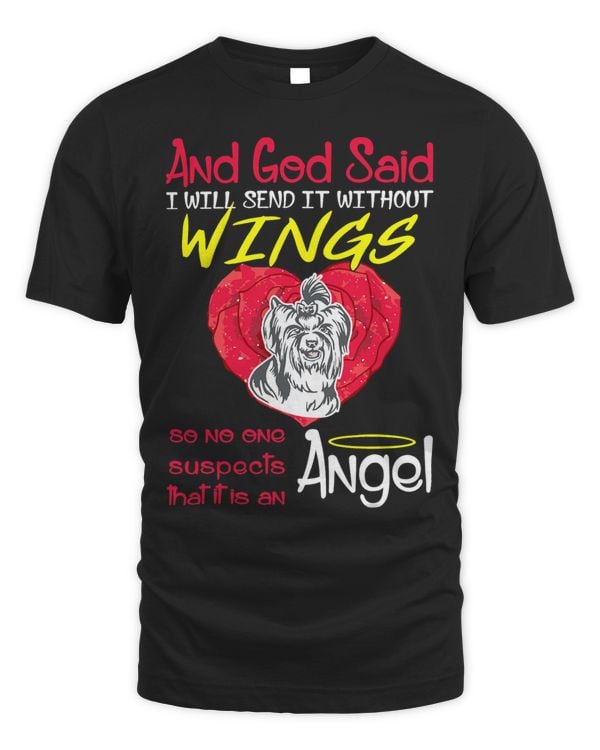 Biewer Terrier Angel Without Wings Gift