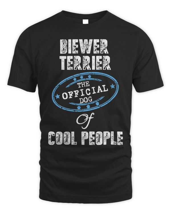 Biewer Terrier Shirt The Official Dog Of Cool People Gift