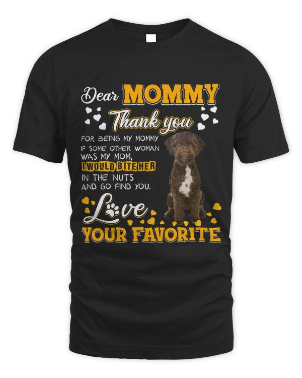 Lagotto Romagnolo Dear Mommy Thank You For Being My Mommy