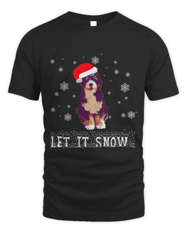 bernedoodle christmas pajamas matching gift ideas mom dad