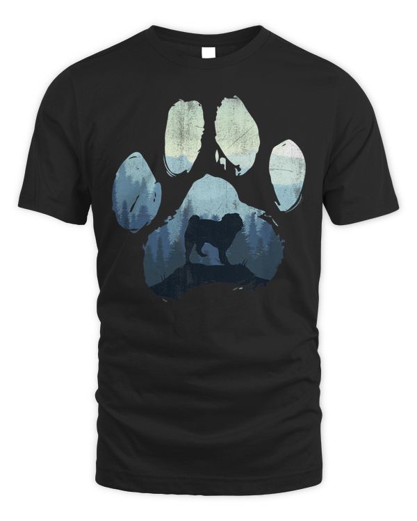 ChiPoo Dog Paw Mom Dad Mountains