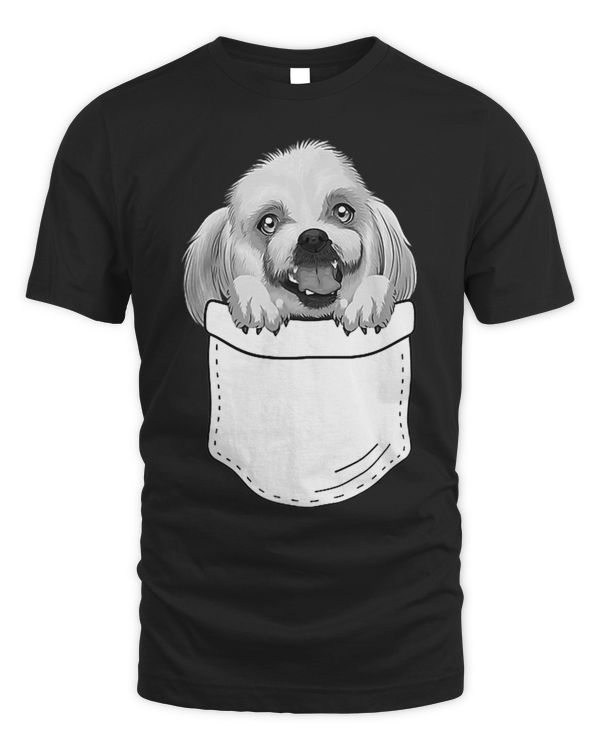 Cool Maltese Art For Men Women Dog In A Pocket Dog Trainer 2