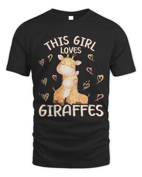 This Girls Loves Giraffes for Teen Girls