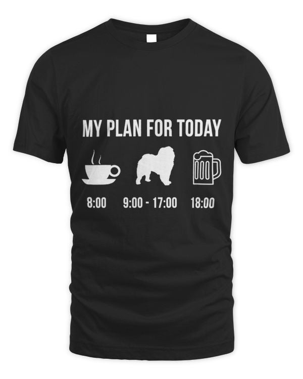 Pet ChowChow Dog Puppy My Plan For Today 3