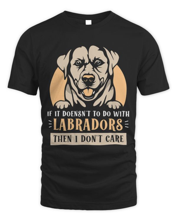 If it doensnt to do with Labradors