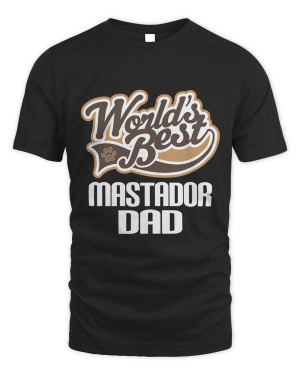 Mens Mastador Dog Dad Fathers Day Gift For Him
