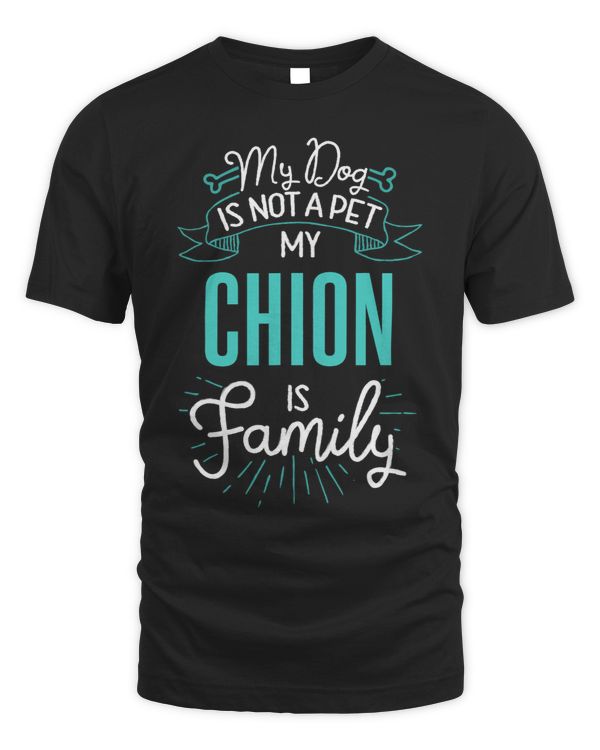Cute Chion Shirt Family Dog Gift for Women Men