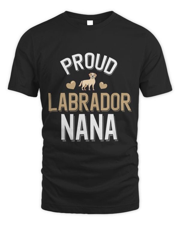 Cute Proud Yellow Lab Nana