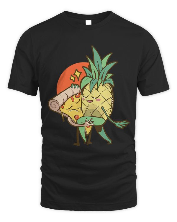 Funny Hawaii Pineapple Pizza Valentines Day Boys Girls