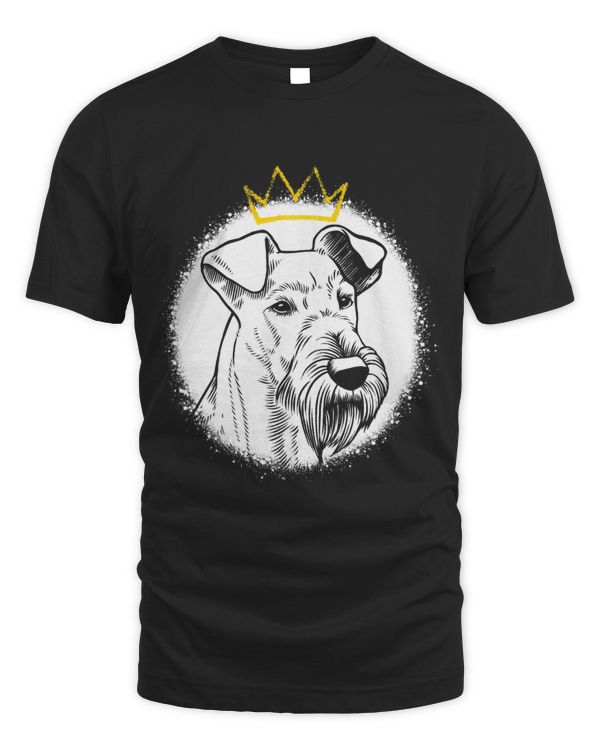Irish Terrier with Crown