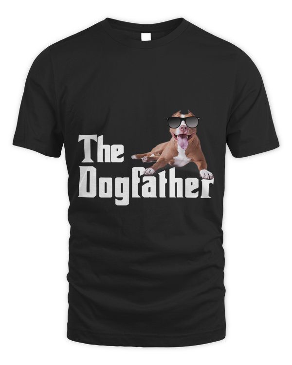 The a Dogfather Sunglasses Pitbull Dog Owner Dog Lover
