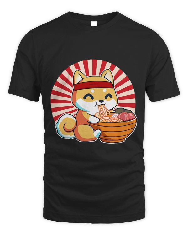 Kawaii Japanese Anime Shiba Inu Ramen Cute Japanese noodles