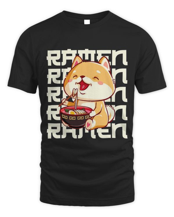 Kawaii Shiba Inu Akita Corgi Ramen Cute Noodles Dog Lovers