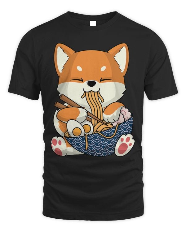Kawaii Shiba Inu Dog Ramen Japan Corgi
