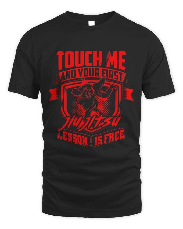 Funny Jiu Jitsu Gift Men Kids Boys Cool First Lesson Is Free 31
