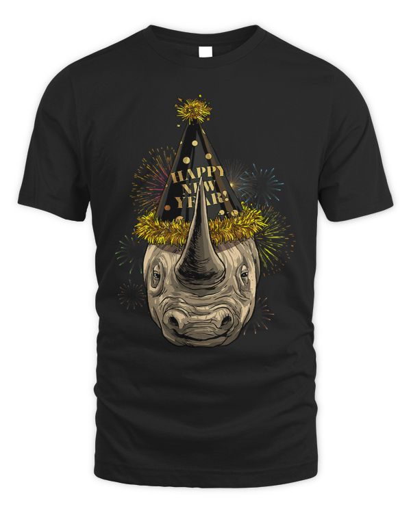 New Year Rhinoceros New Years Eve Party Countdown Rhino117