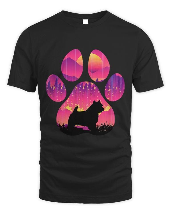 Norwich Terrier Paw Mom Dad Dog Lover Women Men 108