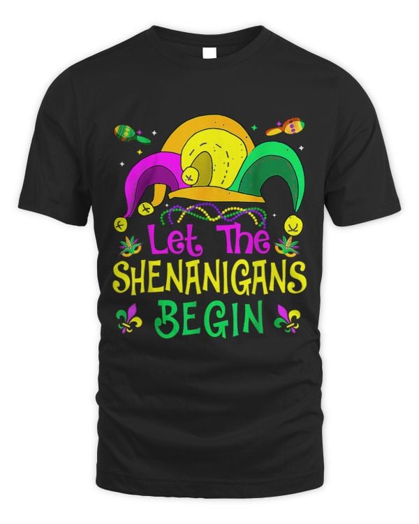 Let The Shenanigans Begin Masquerade Costume Jester Hat 2