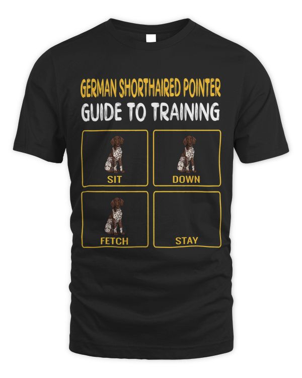 Training Funny Dog German ShortHair Braco