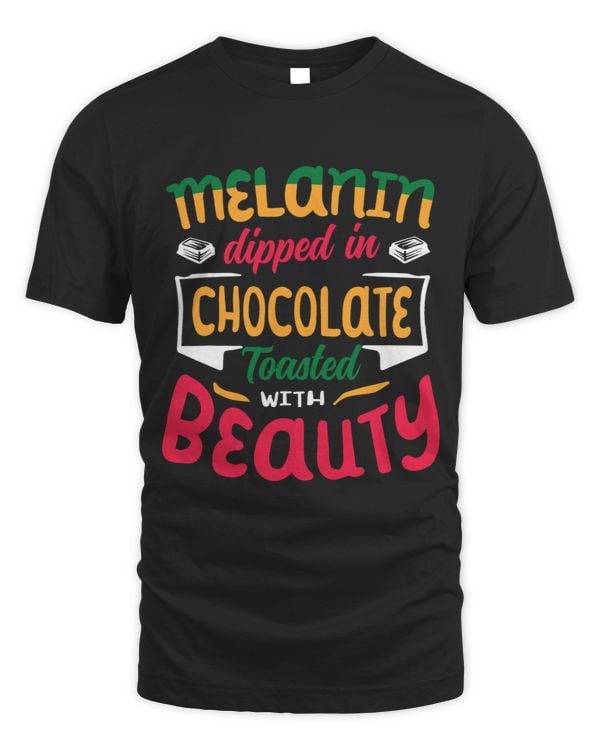 Melanin Dipped in Chocolate Toasted With Beauty Chocolate