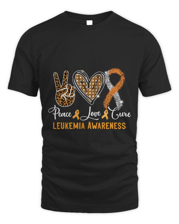 Peace Love cure Leukemia awareness men women kids Leukemia