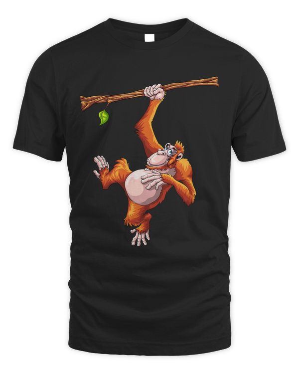 Cool Orangutan Art For Men Women Kids Orangutan Apes Lover