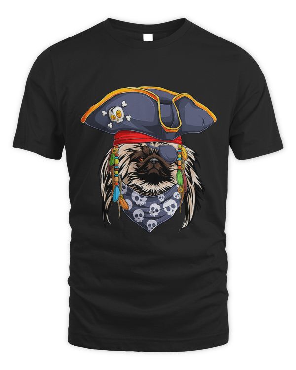 Pekingese Pirate Funny Pekinese Dog 15