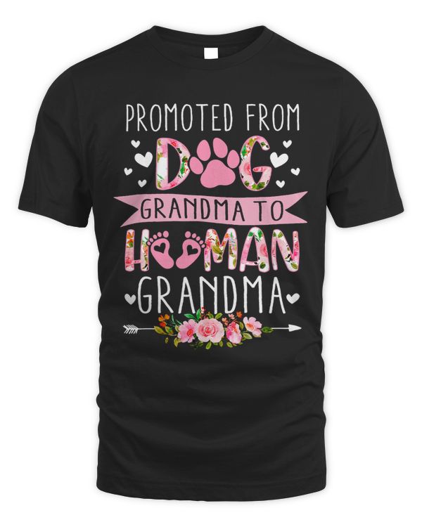 Promoted From Dog Grandma To Human Grandma Baby Shower Party 1