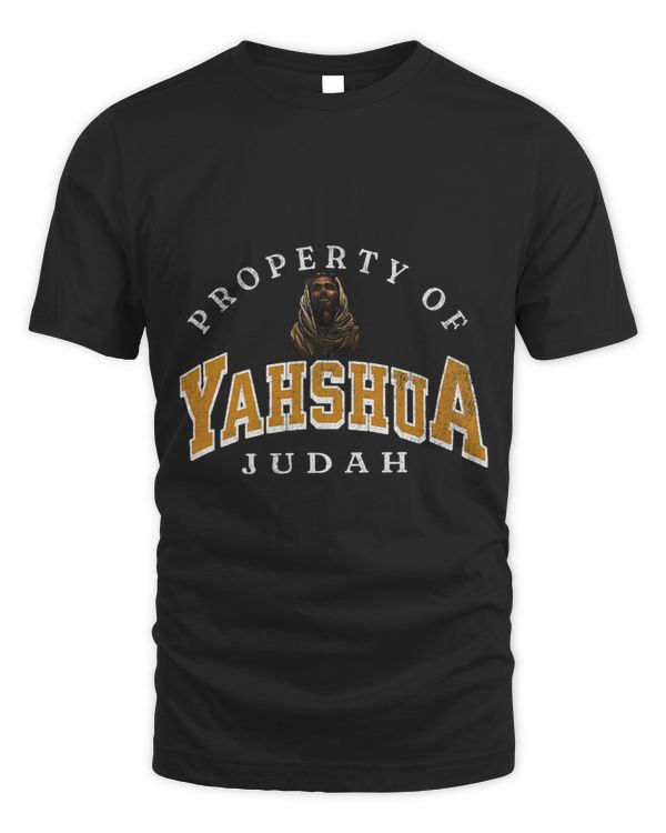 Property Of Yahshua Sports Large Stylish Letters