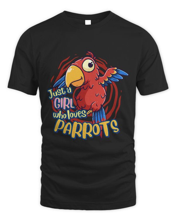 Cute Parrot Just A Girl Who loves Parrots 20