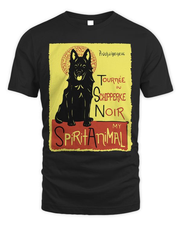 Cute Schipperke Dog Art Schipperke Gift 119