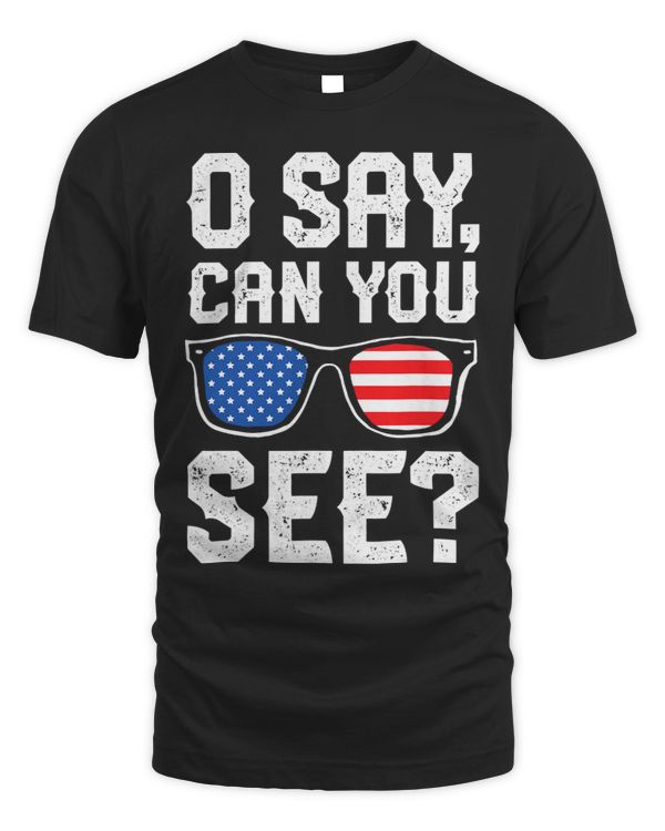 O Say Can You See 4th Of July Kids Boys Merica Sunglasses