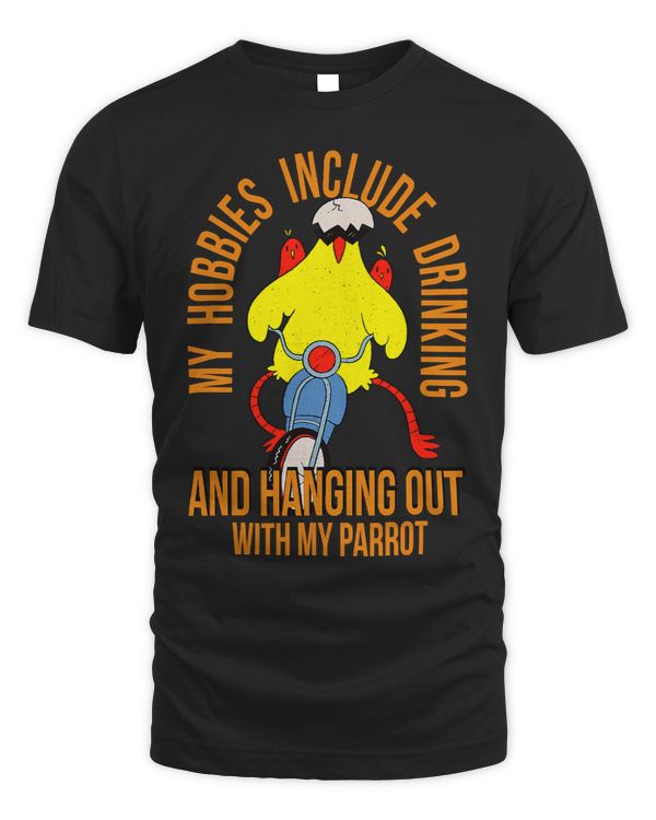 Drinking Hang Out With My Parrot Animal Chicken355
