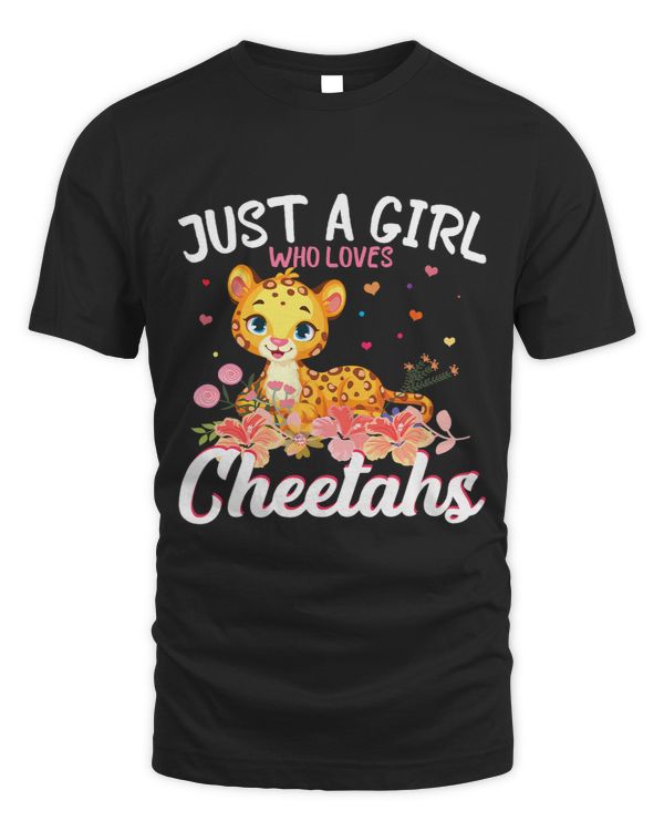 Just A Girl Who Loves Cheetahs for Zookeepers Girls 333