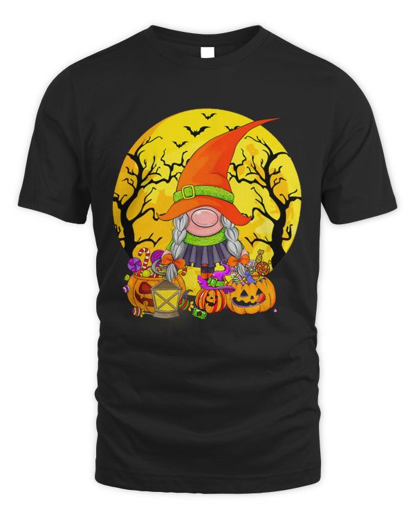 Gnome Witch Halloween Costume Pumpkin Autumn Fall Holiday 34