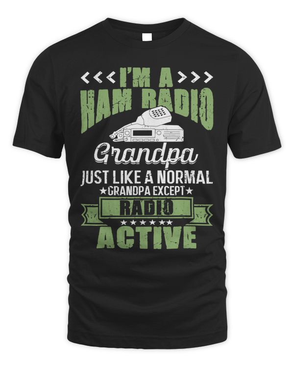 Ham Radio Operator Retired GrandpaFunny Retirement